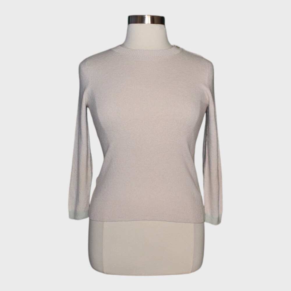 J. Crew Factory Colorblock Crew Neck Sweater